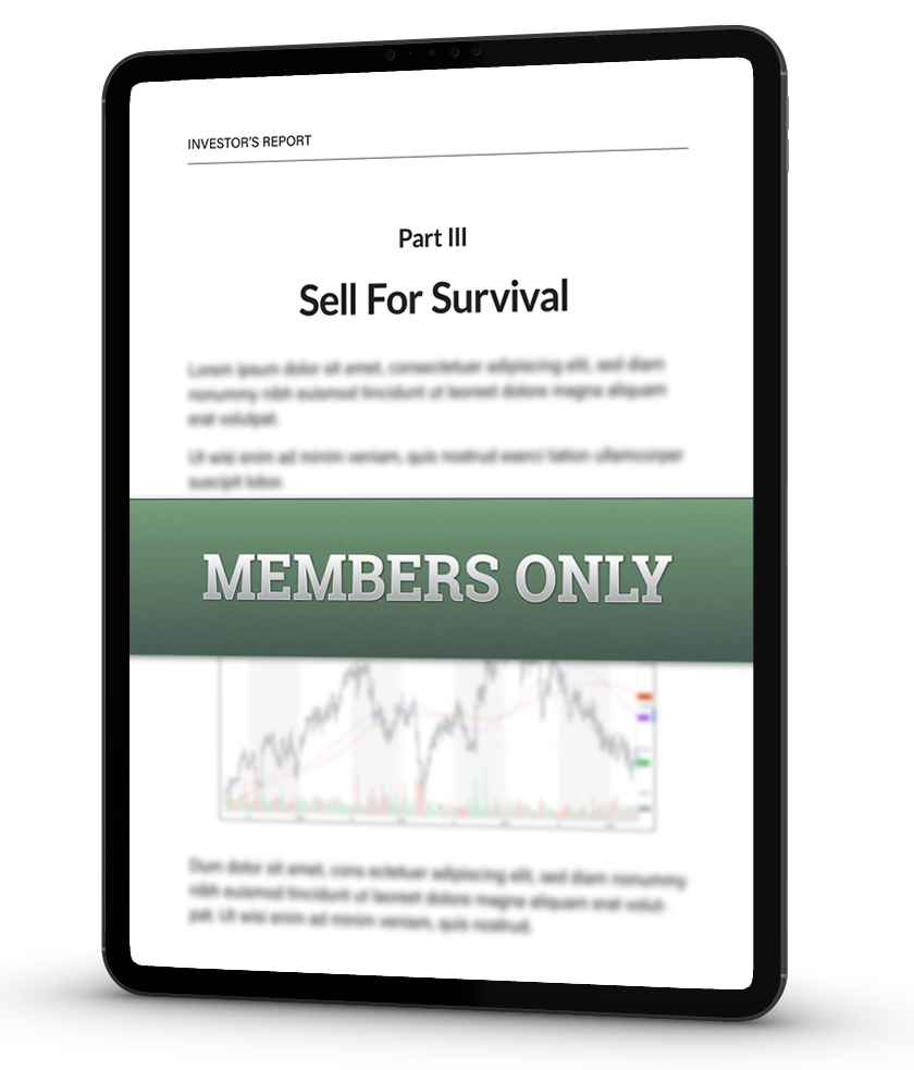 Sell For Survival Report