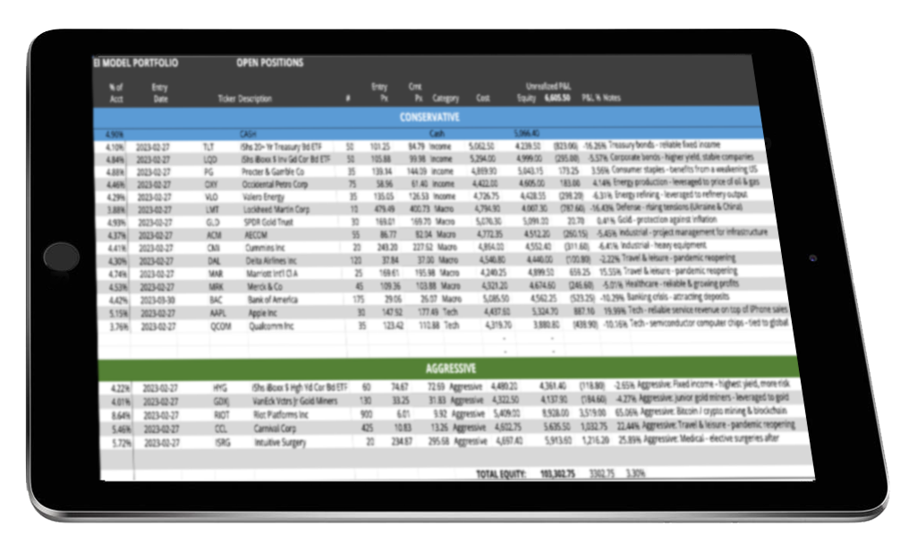 Report cover: The Essential Investor Model Portfolio