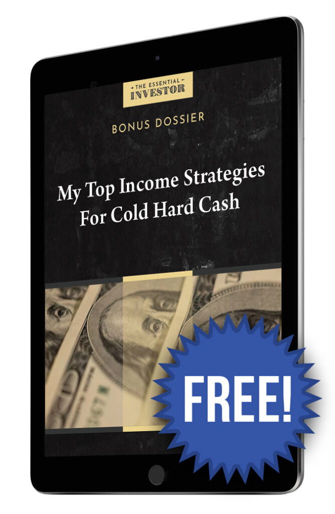 Report cover: Top Income Strategies For Cold Hard Cash