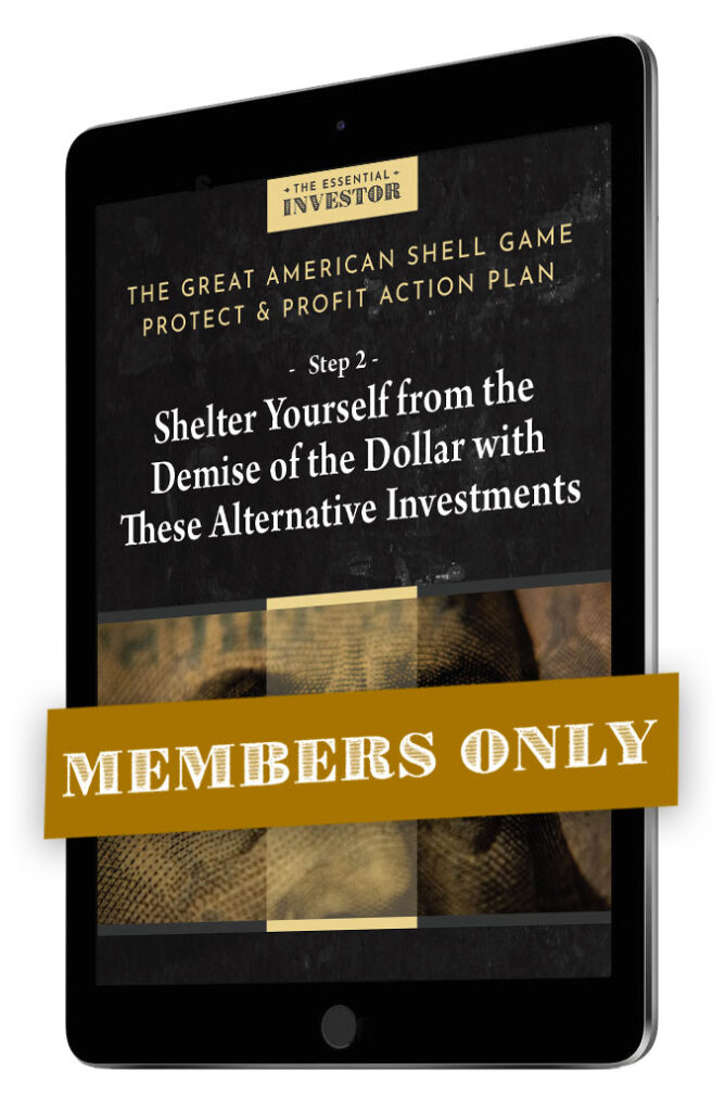 Shelter from Dollar Demise with Alternative Investments